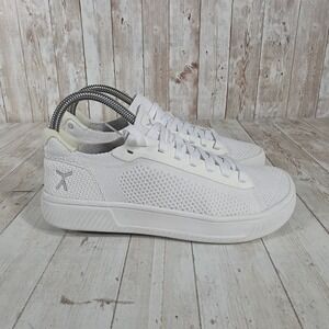 Flux White Knit Sneakers Athletic Shoes Women's Size 7 Comfort Casual